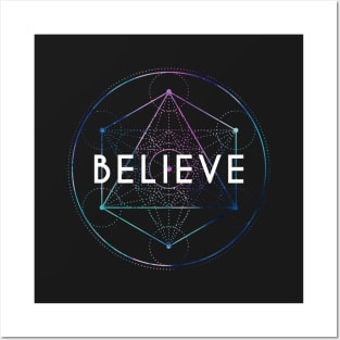 Believe Posters and Art